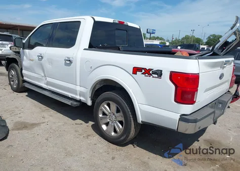 2020 Ford F-150 Lariat from USA, damaged, VIN 1FTEW1E4XLKD43901